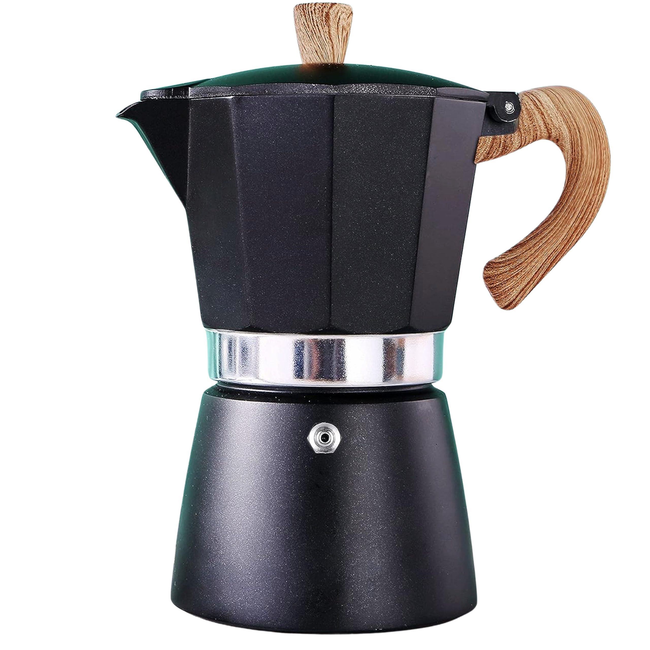 Moka Pot-350 ML (Black) Italian Style