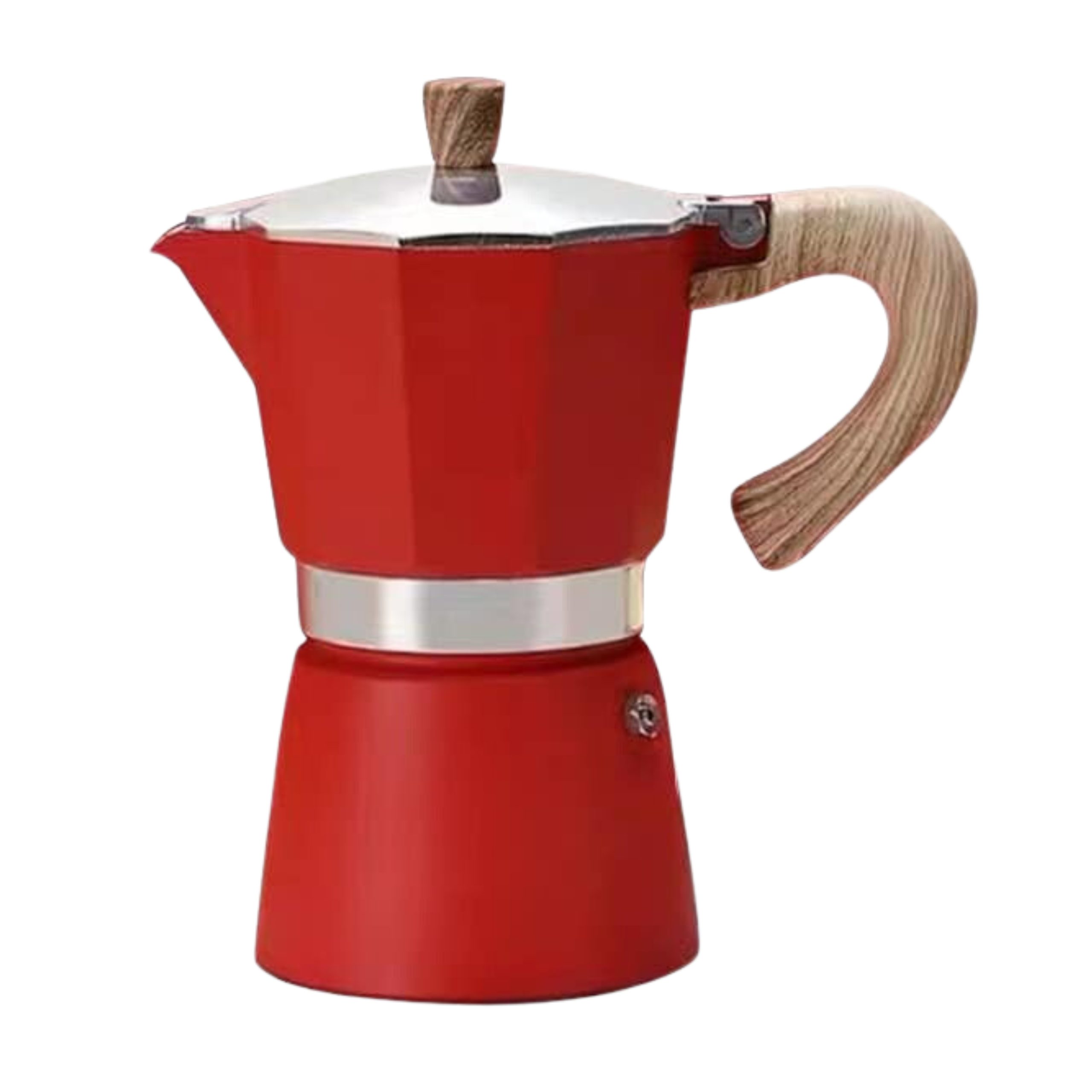 Moka Pot-350 ML (Red) Italian Style