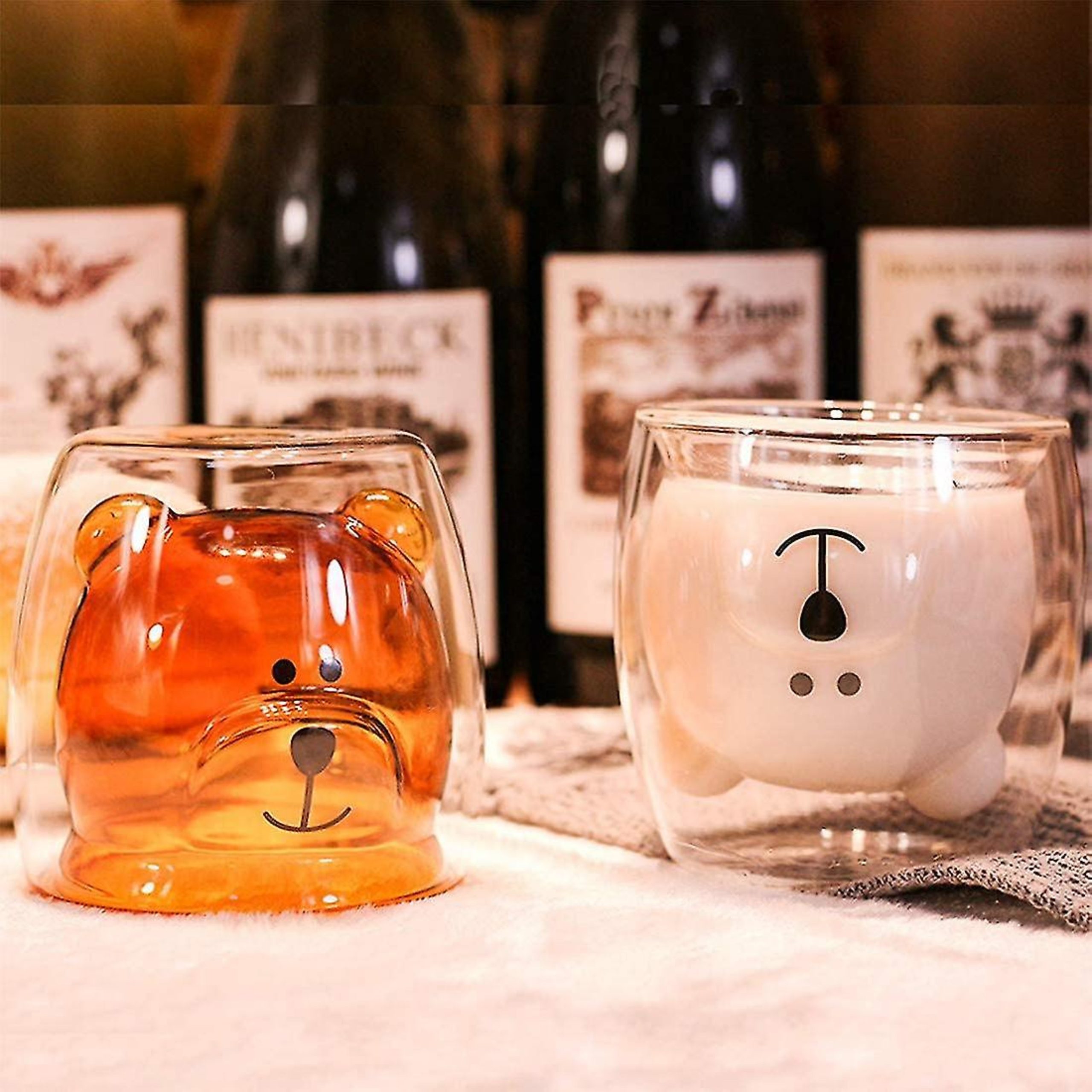 Exclusive Double Wall Mug (Bear Mug) 200 ml