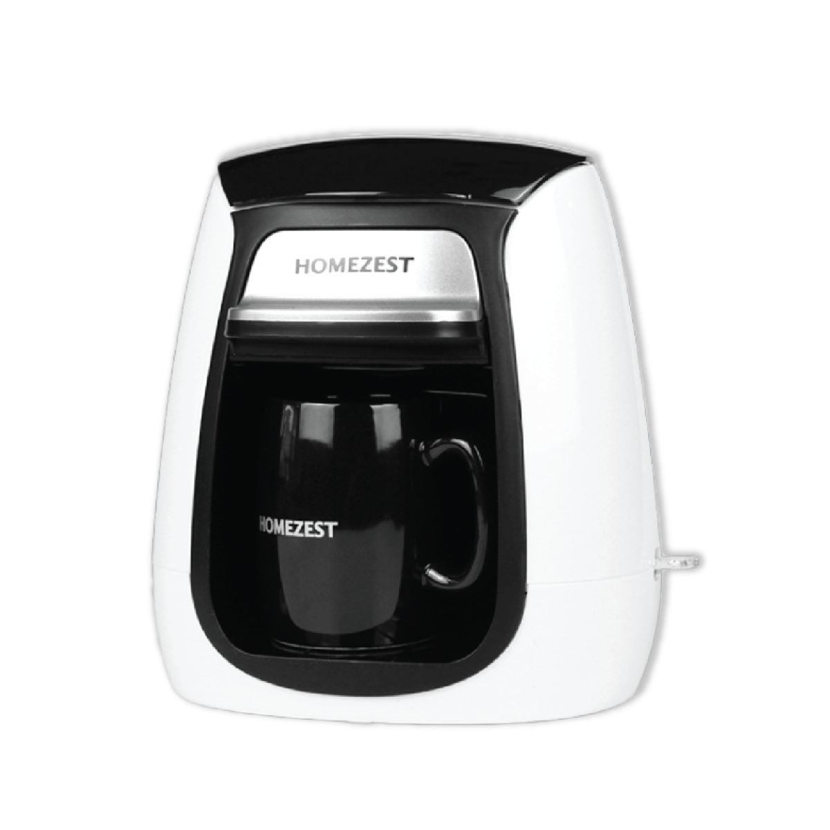 Double serving fully Automated Drip Coffee Maker (Black) Coffeeroma