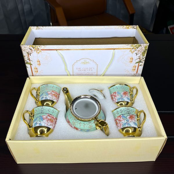 Majestic Cup Set with Kettle 480ML (Sea Green)